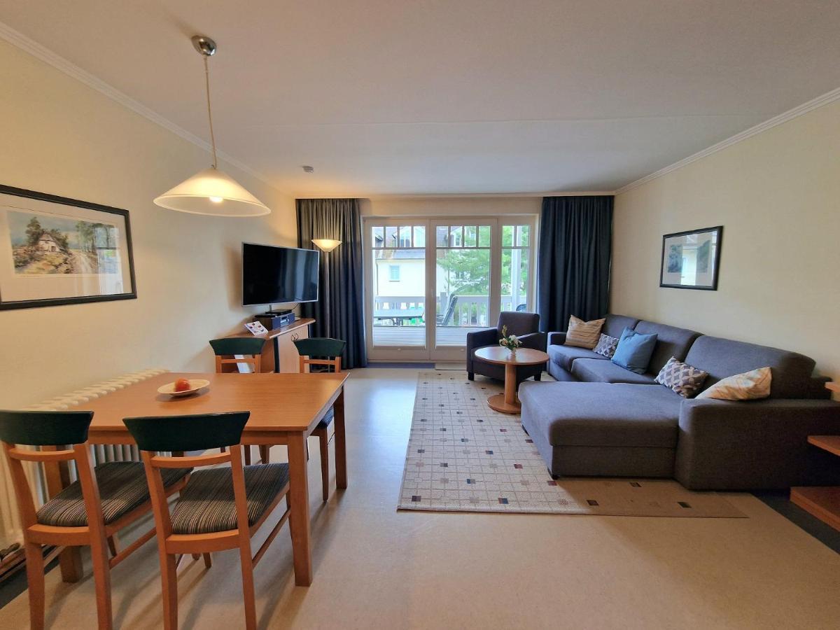 Duenenpark Binz - Komfort Ferienwohnung Mit 1 Schlafzimmer Und Balkon Im Obergeschoss 078 Kültér fotó
